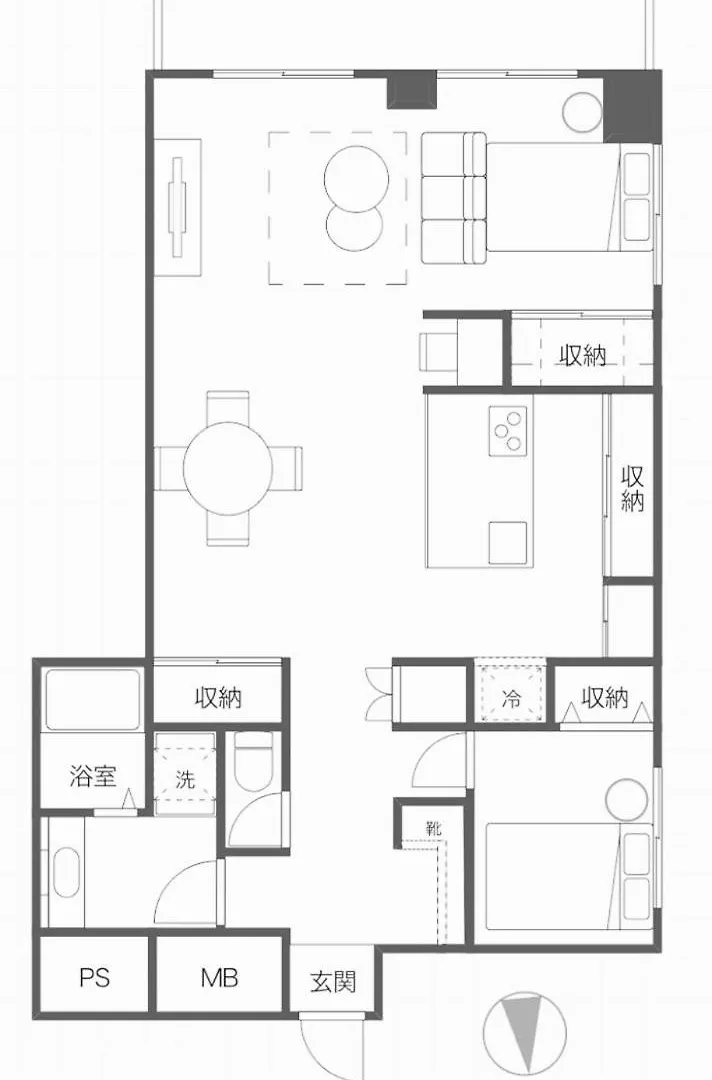 Ebisu 恵比寿駅8分4人可 Apartment Tokyo 0*,